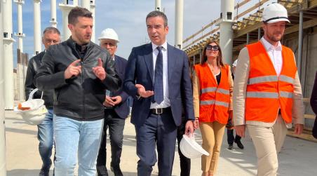 Sopralluogo Occhiuto presso cantiere nuovo ospedale della Sibaritide Soddisfatto per come stanno procedendo lavori, opera pronta entro dicembre 202