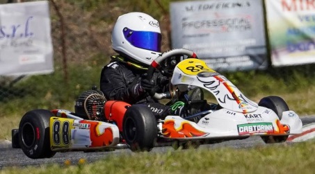 Attesa finita per il piccolo pilota di go-kart Reggino Esordio col botto nel campionato Interregionale