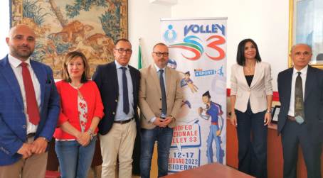 Sport, Siderno ancora capitale del Volley con le Finali Nazionali S3 Presentato a Palazzo Alvaro l'importante appuntamento sportivo in programma dal 12 al 17 giugno