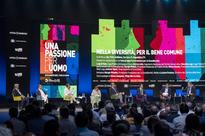 Al Meeting di Rimini leader a confronto su lavoro, tasse e reddito di cittadinanza