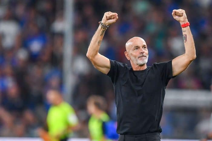 Pioli “Milan-Napoli sfida scudetto, carica tifosi fondamentale”