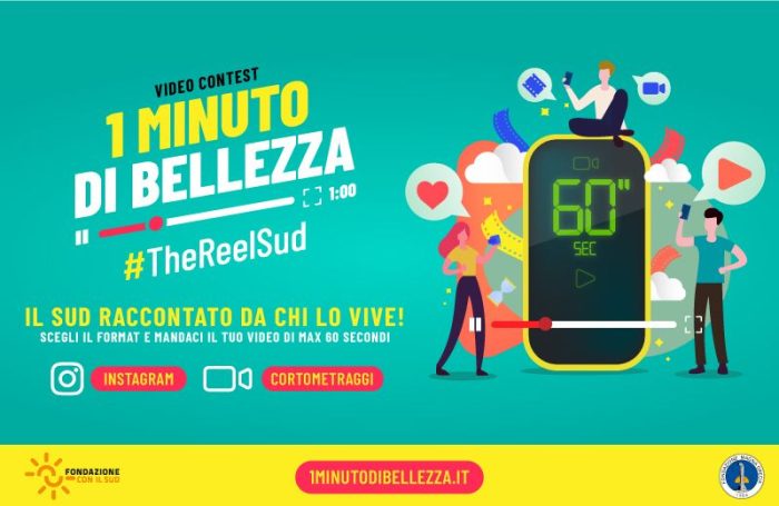 “1 minuto di bellezza”, al via un video contest per raccontare il Sud