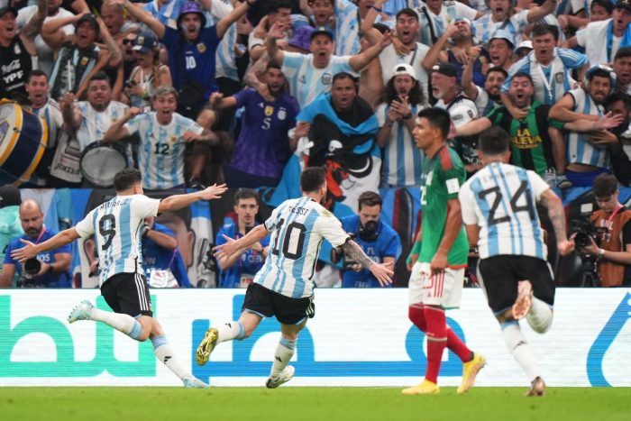 L’Argentina si rialza con Messi e Fernandez, 2-0 al Messico