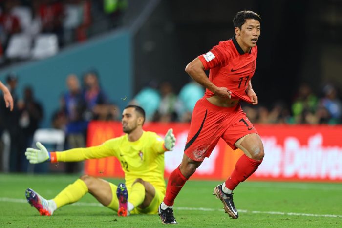 La Corea del Sud batte 2-1 il Portogallo e va agli ottavi