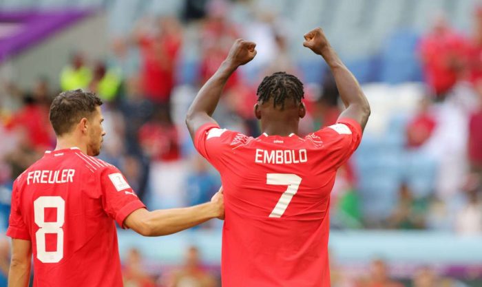 Svizzera agli ottavi del Mondiale, Serbia ko 3-2