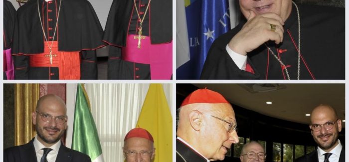 Domani l’apertura de nuovo anno istituzionale I.N.A presieduto dal Cardinale Angelo Bagnasco assieme ad alti Prelati