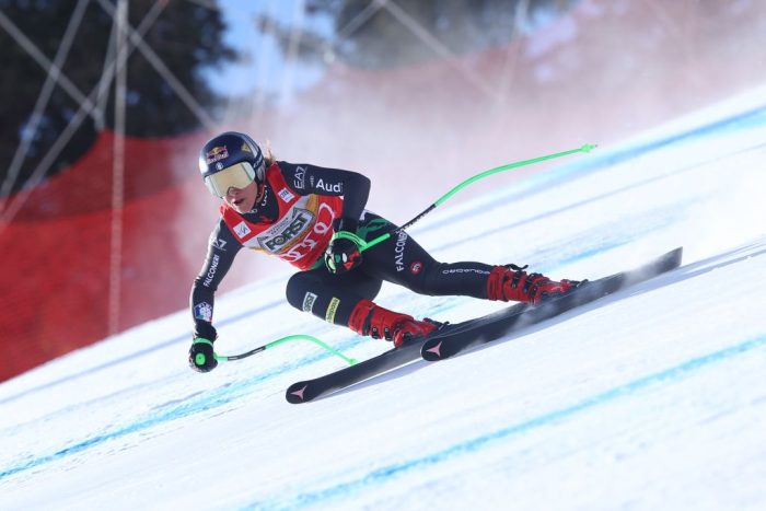 Doppietta azzurra Goggia-Brignone nella Discesa di Crans Montana