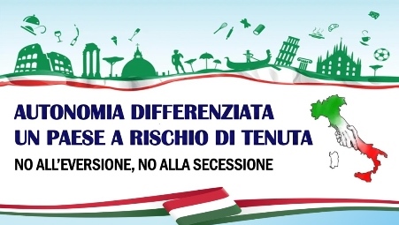 Sabato a Palazzo Alvaro il convegno “Autonomia differenziata, un Paese a rischio di tenuta. No all’eversione. No alla secessione” Dopo i saluti del sindaco facente funzioni Carmelo Versace i lavori saranno aperti dal Consigliere delegato e sindaco di Cinquefrondi Michele Conia. Concluderà l'incontro Luigi De Magistris