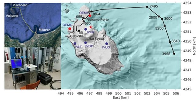 Utilizzata la fibra ottica per monitorare Vulcano in Sicilia