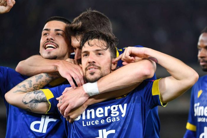 Verdi rilancia il Verona, Bologna battuto 2-1