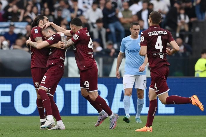 La Lazio cade all’Olimpico contro il Torino, decide Ilic