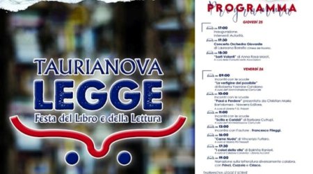 Taurianova, al via oggi la V edizione di “Taurianova Legge”. Il Programma Si inaugura oggi alle ore 17 a Piazza Italia con il taglio del nastro fino al 28 maggio