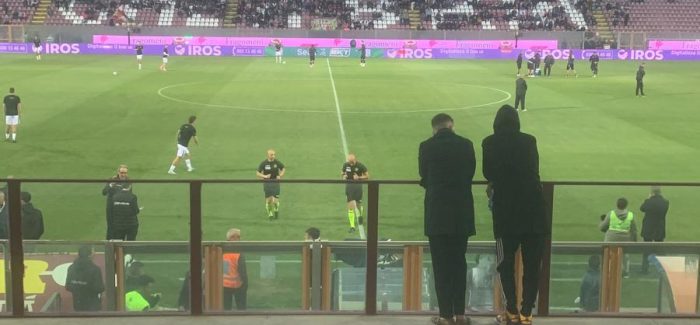 Esplode il Granillo dopo la rete di Gigi Canotto Adesso con il Sud Tirol la reggina si gioca il primo turno dei play - off