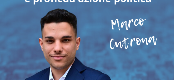 Amministrative Locri 2023, Marco Cutrona: “Fondamentale la presenza dei  giovani per una rinnovata e proficua azione politica” Il giovane locrese candidato nella lista “Con Senso Civico Per Locri” al fianco di Sainato