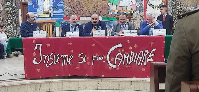 Botricello incontra il dott. Gratteri e il prof. Nicaso NSC Calabria presente al fianco di chi l'antimafia la testimonia con la propria vita