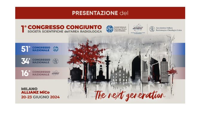 A giugno 2024 il primo congresso delle società dell’area radiologica