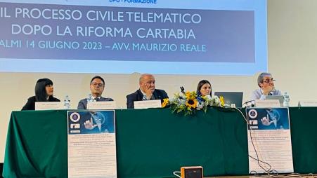 Seminario Formativo sul tema: “Il processo civile telematico dopo la riforma Cartabia: novità e prospettive” L’evento, organizzato dal Consiglio dell'Ordine degli Avvocati di Palmi in collaborazione con la Camera Civile di Palmi e Lextel