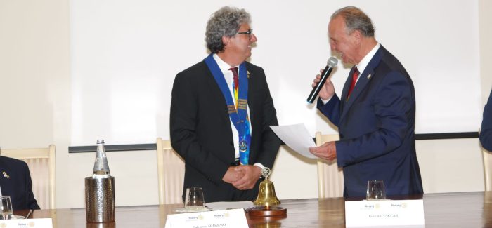 Rotary club Polistena, Auddino subentra a Stipo. VIDEOINTERVENTO GAETANO VACCARI UNITAMENTE AL CLUB ROTARY NICOTERA MEDMA VIENE PRESENTATO L’AMBIZIOSO PROGETTO DISTRETTUALE  DELLA DIETA MEDITERRANEA. 