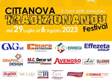 Cittanova, al via l’evento, “Cittanova Tradizionandu Festival 2023” Un viaggio intenso e appassionante lungo i sentieri della contaminazione culturale. Un racconto nuovo e a più voci, pronunciato da decine di giovani e giovanissimi dentro il laboratorio dinamico del cambiamento