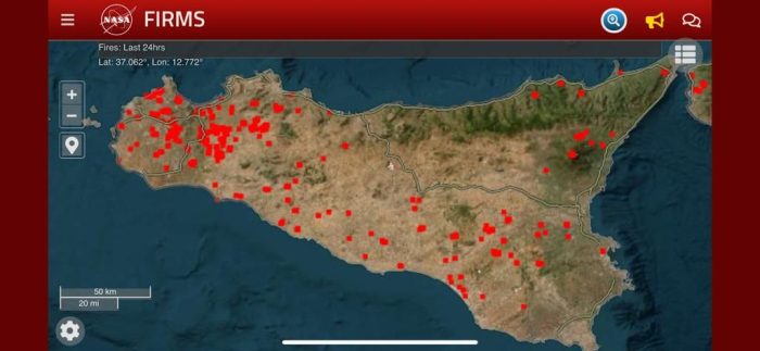 Schifani “Situazione degli incendi migliora, coordinamento perfetto”