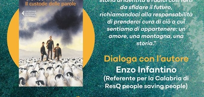 La Kalibreria riparte con le sue iniziative e lo fa con un romanzo, una storia, una filosofia Lunedì 21 Agosto, alle ore 21:30 presso la pineta sita sul lungomare Europa di Soverarto, avremo il piacere di ospitare Gioacchino Criaco che presenterà il suo ultimo lavoro "Il custode delle parole" edito da Feltrinelli Editore