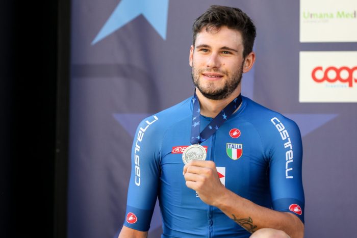 Evenepoel iridato a cronometro, Ganna conquista l’argento