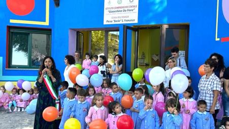 San Giovanni in Fiore, inaugurato l’asilo comunale del Bacile  "I bambini sempre al primo posto, proseguiamo - precisa la sindaca Rosaria Succurro - la rigenerazione urbana della città a misura d'uomo" 