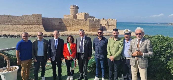 Il Presidente della Repubblica di Albania in visita a Le Castella