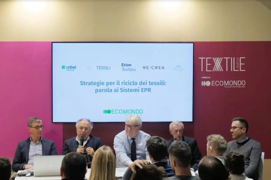 Tessile, i maggiori consorzi italiani per l’EPR sono pronti a partire