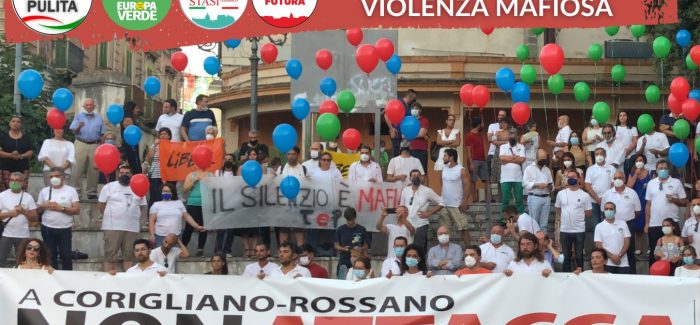 Corigliano-Rossano, no alla violenza mafiosa Dopo l'attentato a Marinella Grillo presidente del consiglio comunale 