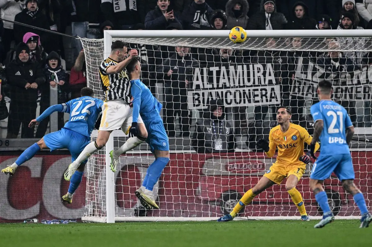 Juventus-Napoli 1-0, decide un gol di Gatti