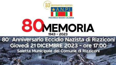 80° Anniversario Eccidio Nazista di Rizziconi L’ANPI si ritrova per preservare la memoria collettiva 