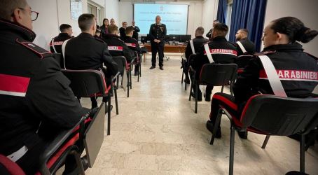 Arrivo di 16 nuovi Carabinieri al Comando Provinciale Carabinieri di Vibo Valentia Tutela delle fasce più deboli: lotta alle truffe nei confronti degli anziani e messa in atto del codice rosso per contrastare la violenza contro le donne