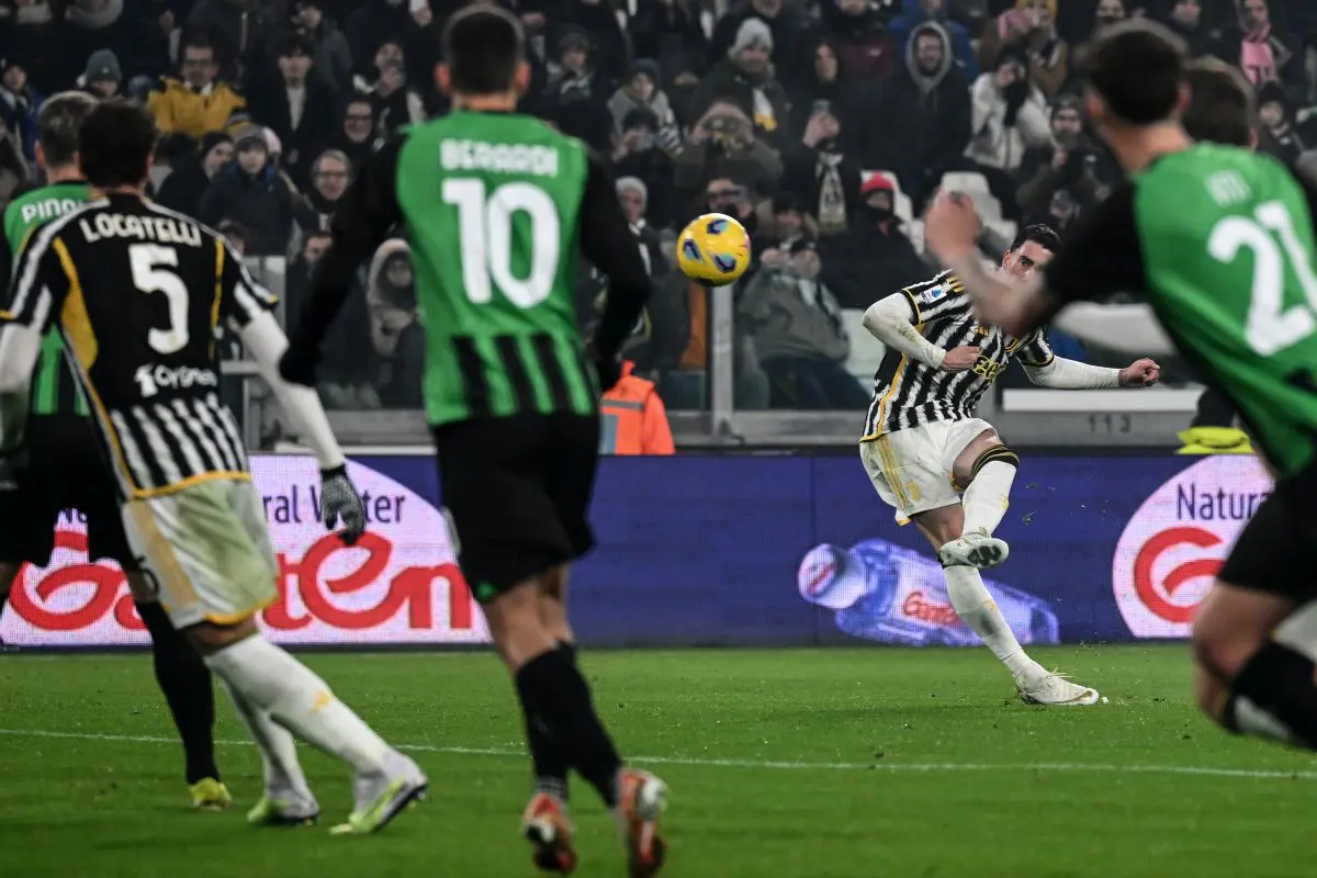 La Juve batte il Sassuolo 3-0 e torna a -2 dall’Inter