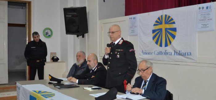 INCONTRO CON GLI ANZIANI. ANCHE A CATAFORIO (RC) I CONSIGLI ANTI-TRUFFA DEI CARABINIERI