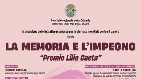 Al via la seconda edizione l’evento “La memoria e l’impegno” per ricordare il magistrato Lilia Gaeta La manifestazione si terrà giovedì 15 febbraio, a partire dalle ore 9.30, nell’auditorium “Cosimo Fazio” della Scuola Allievi Carabinieri di Reggio Calabria