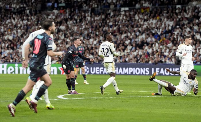 Gol e spettacolo al Bernabeu, Real Madrid-ManCity 3-3