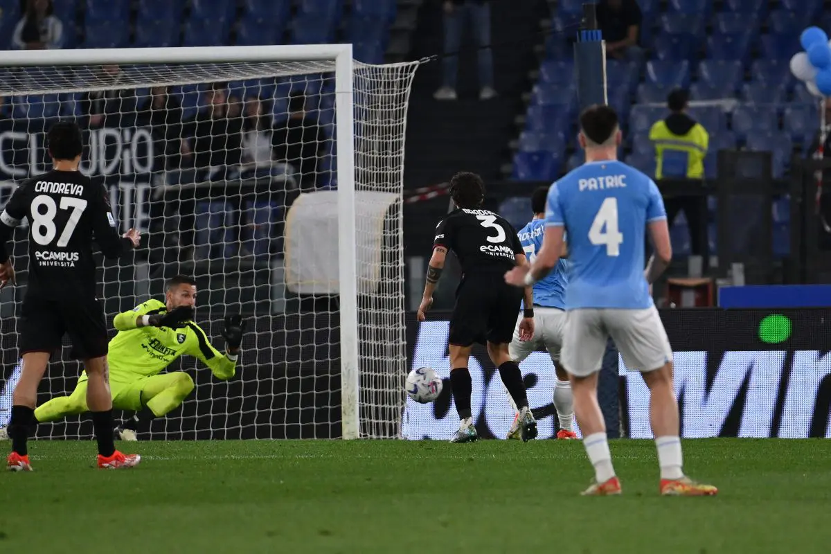 La Lazio torna a vincere, 4-1 contro la Salernitana