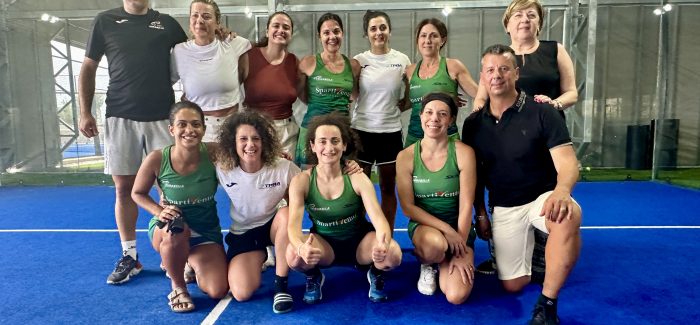 Reggio Calabria, la squadra femminile di Padel del C.S. Mirabella promossa in Serie C