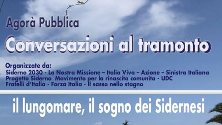 Il lungomare, il sogno dei Sidernesi: Incontro pubblico il 13 giugno a Siderno Un lungomare costruito negli anni Sessanta, guardando al futuro, da amministratori che ancora oggi vengono nominati come degli eroi, come dei padri fondatori