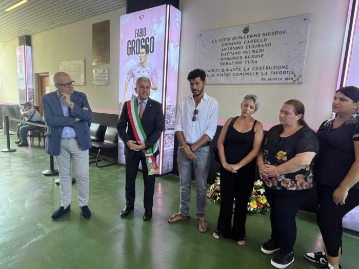 Ricordati i cinque operai morti nell’89 allo stadio di Palermo