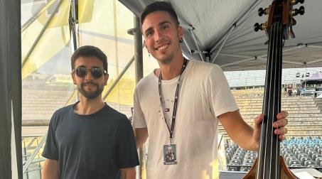 Anche un musicista di Polistena nei due concerti de “Il Volo” in Calabria, si tratta di Matteo Milanese L'artista polistenese nei due eventi è stato il primo contrabbasso