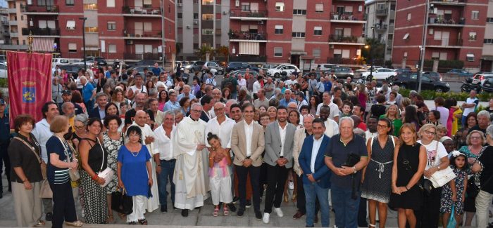 Inaugurata la nuova piazza al Divin Soccorso di Gebbione, il Sindaco Falcomatà: “La bellezza di questo luogo ci stimola a voler fare di più”