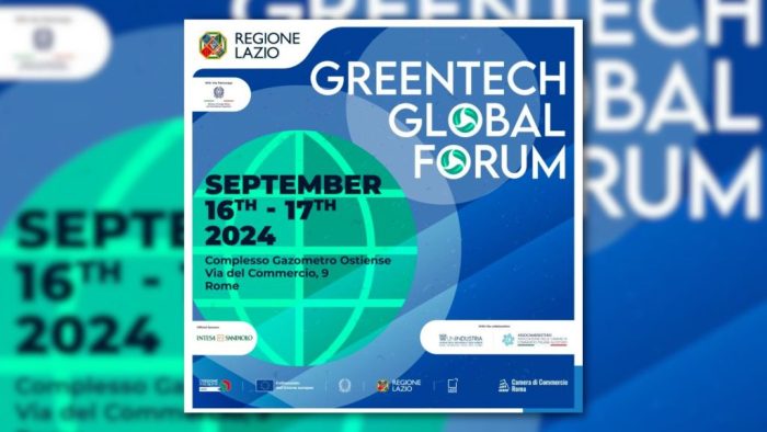 Imprese, il 16 e 17 settembre a Roma il “Greentech Global Forum”