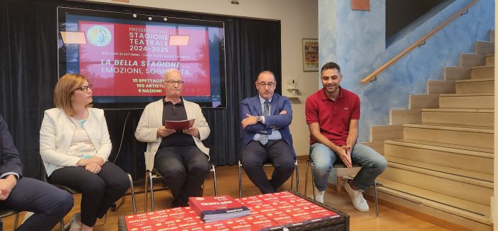 Cittanova, inizia la stagione teatrale dell’associazione Kalomena. Evento culturale di primissimo livello. VIDEO Interviste al presidente Demaria, al sindaco Domenico Antico, Walter Cordopatri e al presidente della banca Bcc Calabria Ulteriore