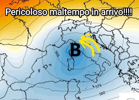 Meteo. Bernardi, “Pericoloso maltempo in arrivo” "Possibili alluvioni e dissesti idrogeologici in alcune regioni", è quanto afferma il meteorologo