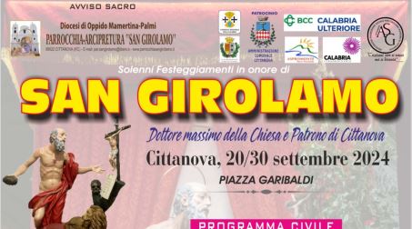 Cittanova, festa del patrono San Girolamo con i concerti di Astol e Riccardo Fogli Accanto al ricco programma religioso officiato dalla Parrocchia – Arcipretura, l'Associazione "San Girolamo" ha predisposto un importante cartellone civile, organizzato e promosso anche con l'opera di tantissimi giovani parrocchiani