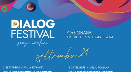 Dialog Festival di Casignana, chiusura con Enrico Mentana e Roberto Occhiuto Il lungo programma del Dialog Festival di Casignana si avvia a chiudere questa prima e proficua edizione che ha visto alternarsi, tra la Villa Romana di contrada Palazzi e il borgo antico, grandi artisti, scrittori e pensatori nazionali e internazionali