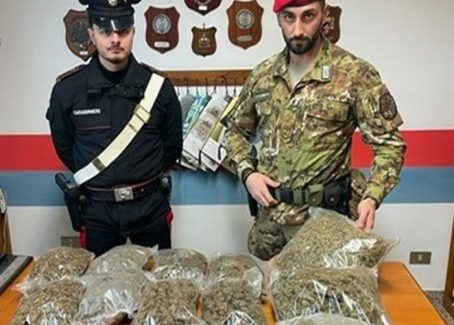 Rinvenute droga e munizioni in un casolare abbandonato nel Reggino Continua senza sosta l’azione di contrasto dell’Arma dei Carabinieri nella lotta alla produzione e al traffico di sostanze stupefacenti