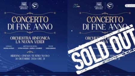 Grande Successo per il Concerto di Fine Anno: Tutto Esaurito Stasera, 30 dicembre 2024, il Cinema Teatro Nuovo di Siderno ospiterà un evento straordinario: il Concerto di Fine Anno dell’Orchestra Sinfonica “La Nuova Verdi”